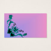 Herz mit Blume und Schmetterling auf Regenbogen (Rückseite)