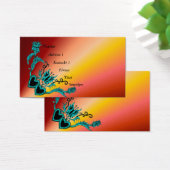 Herz mit Blume und Schmetterling auf Regenbogen (Schreibtisch)