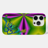 Herz mit Blume und Schmetterling Case-Mate iPhone Hülle (Rückseite (Horizontal))