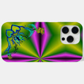 Herz mit Blume und Schmetterling Case-Mate iPhone Hülle (Rückseite (Horizontal))