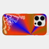 Herz mit Blume und Schmetterling Case-Mate iPhone Hülle (Rückseite (Horizontal))