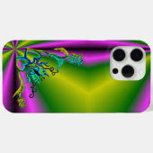 Herz mit Blume und Schmetterling Case-Mate iPhone Hülle (Rückseite (Horizontal))