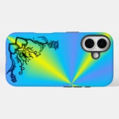 Herz mit Blume und Schmetterling Case-Mate iPhone Hülle (Rückseite (Horizontal))