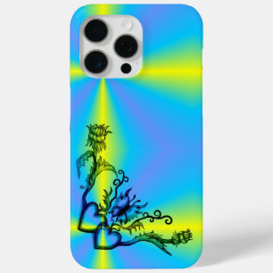 Herz mit Blume und Schmetterling Case-Mate iPhone Hülle