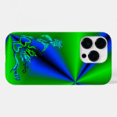 Herz mit Blume und Schmetterling Case-Mate iPhone Hülle (Rückseite (Horizontal))