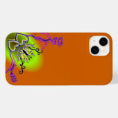 Herz mit Blume und Schmetterling Case-Mate iPhone Hülle (Rückseite (Horizontal))
