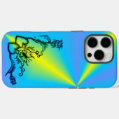 Herz mit Blume und Schmetterling Case-Mate iPhone Hülle (Rückseite (Horizontal))