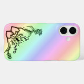Herz mit Blume und Schmetterling Case-Mate iPhone Hülle (Rückseite (Horizontal))