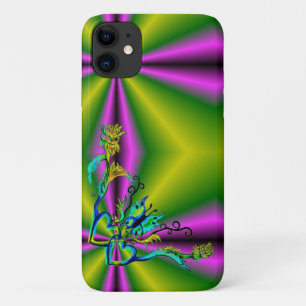 Herz mit Blume und Schmetterling Case-Mate iPhone Hülle