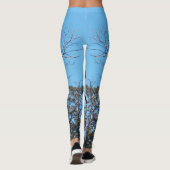 Herz mit Flügel-Leggings Leggings (Rückseite)