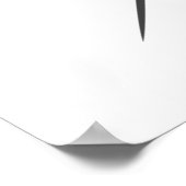 Herz mit Flügeln Poster (Ecke)