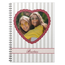 Herz mit gezacktem Rand, individuelles Foto & Text