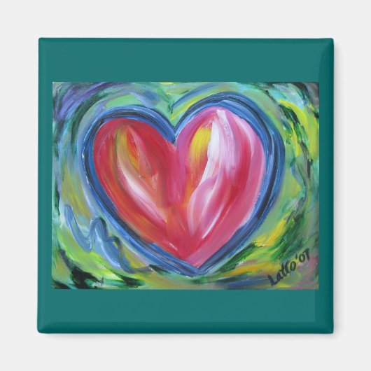 Herz mit Hope Magnet (Vorne)