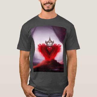 Herz mit Krone T-Shirt