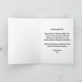 Herz mit Kronen & Flugzeug fliegen, einfach, moder Karte (Innenseite)