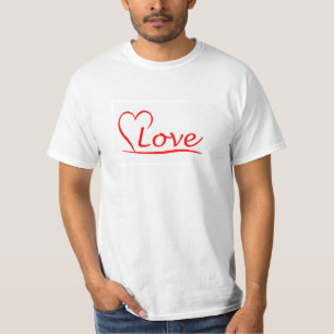 Herz mit Liebe T-Shirt