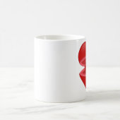 Herz mit Lippen Verwandlungstasse (Mittel)