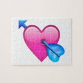 Herz mit Pfeil - Emoji Puzzle (Horizontal)