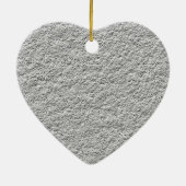 Herz mit Querverzierung Keramik Ornament (Hinten)