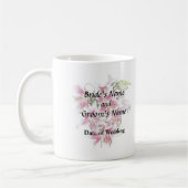 Herz mit Stargazer Lilies Kaffeetasse (Links)