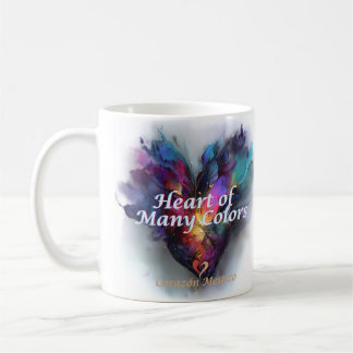 Herz mit vielen Farben – Corazón Mestizo Tasse