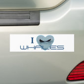 Herz mit Wal-Schwanz-Foto Autoaufkleber (Auf Auto)