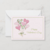 Herz Mitteilungskarte (Vorderseite)