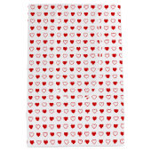 Herz Mittlere Geschenktüte (Rückseite)