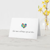 Herz-Mosaik-Hochzeits-Karte Karte (Gelbe Blume)