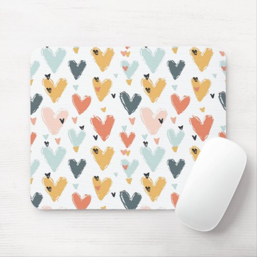 Herz Mousepad (Mit Mouse)