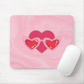 Herz Mousepad (Mit Mouse)