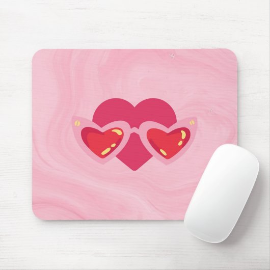 Herz Mousepad (Mit Mouse)