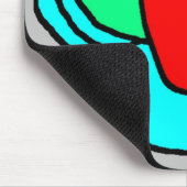 Herz Mousepad (Ecke)