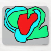 Herz Mousepad (Vorne)