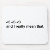 Herz Mousepad (Vorne)