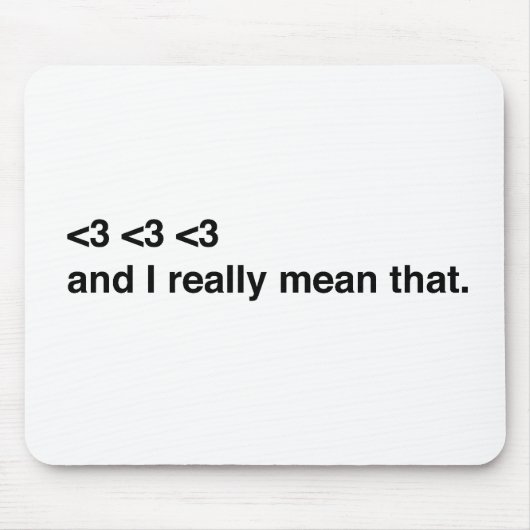 Herz Mousepad (Vorne)