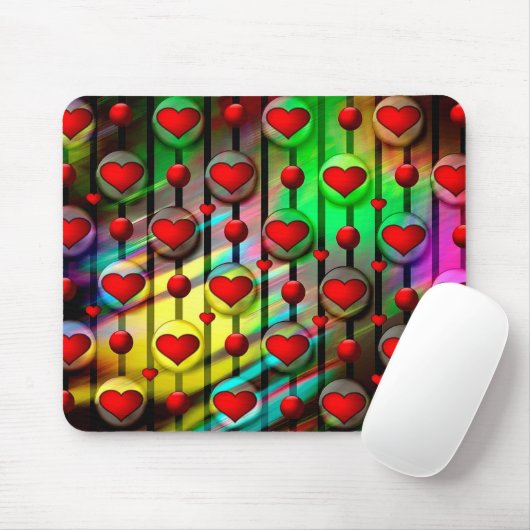 Herz Mousepad (Mit Mouse)