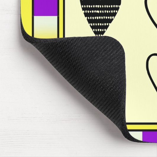 Herz Mousepad (Ecke)