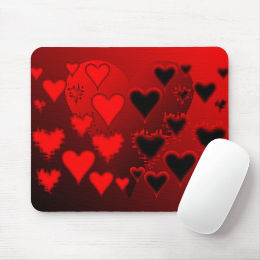 Herz Mousepad (Mit Mouse)