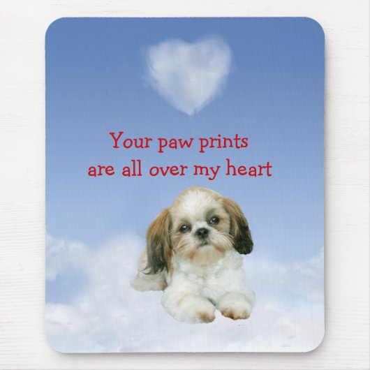Herz Mousepad Shih Tzu (Vorne)