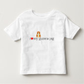 Herz-Muffin Kleinkind T-shirt (Vorderseite)