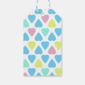 Herz multicolor geschenkanhänger (Rückseite)