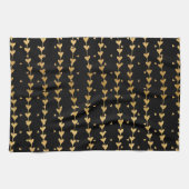 Herz-Muster 14 Geschirrtuch (Horizontal)