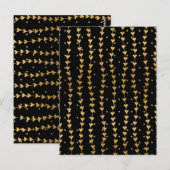 Herz-Muster 14 Postkarte (Vorne/Hinten)