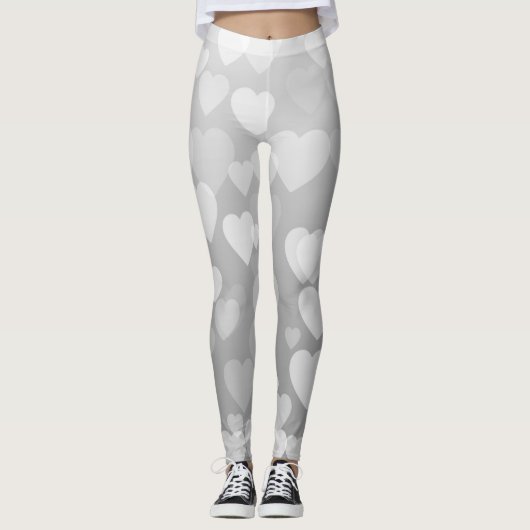 Herz-Muster 17 Leggings (Vorderseite)