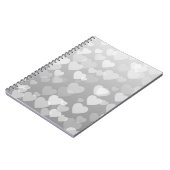 Herz-Muster 17 Notizblock (Linke Seite)