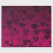 Herz-Muster 18 Geschenkpapier (Flach)