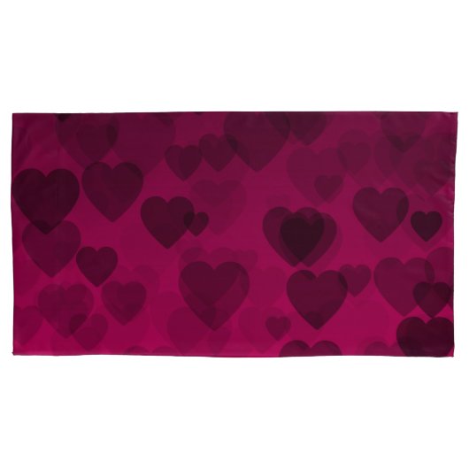 Herz-Muster 18 Kissenbezug (Vorderseite)