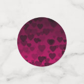 Herz-Muster 18 Konfetti (Klein Vorderseite)