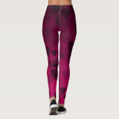 Herz-Muster 18 Leggings (Rückseite)